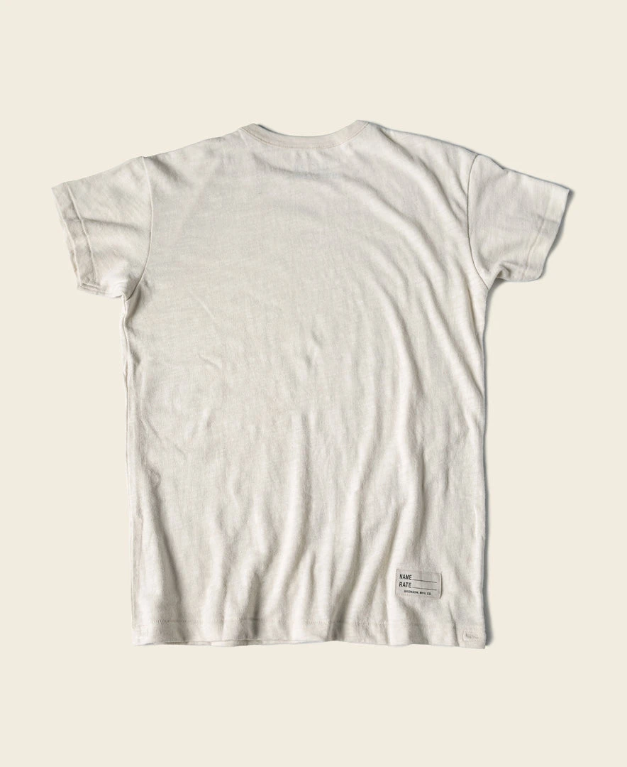 Bronson 1940s USN Slub Cotton Training T-Shirt BEST SELLERS 2 Bronson 1940s USN Slub Cotton Training T-Shirt BEST SELLERS