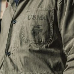 Bronson OUTERWEAR USMC P-41 HBT Utility Jacket