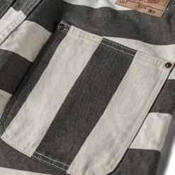 Non Stock 11.5 Oz Heavyweight Wide Striped Prisoner Shorts