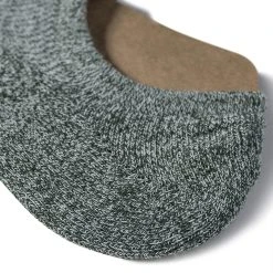 Non Stock Colored Cotton No Show Socks