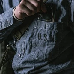 Bronson U.S.N. 8 Oz Chambray Shirt
