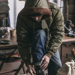 Bronson OUTERWEAR US Army Air Forces Type B-9 Flight Down Parka 22 Bronson OUTERWEAR US Army Air Forces Type B-9 Flight Down Parka