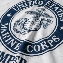 Bronson 1970s USMC Semper Fi Print Athletic T-Shirt NEW ARRIVALS