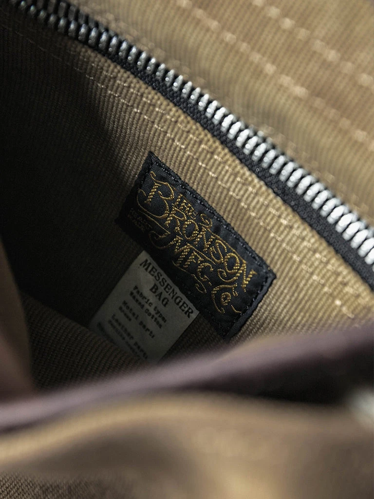 Bronson ACCESSORIES WWI US Army Messenger Bag - Khaki 10 Bronson ACCESSORIES WWI US Army Messenger Bag - Khaki