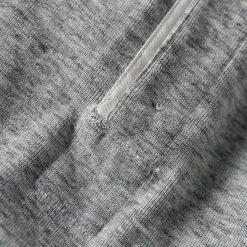 Bronson 14 Oz Side Closing Henley T-Shirt - Gray