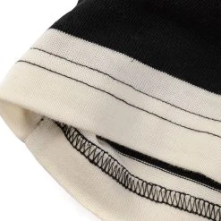 Non Stock Heavyweight Cotton Wide Striped T-Shirt - Black/White BEST SELLERS