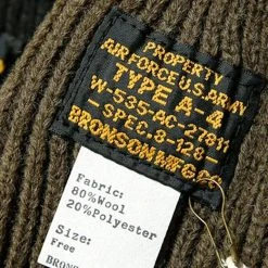 Bronson ACCESSORIES WWII USAF A-4 Watch Cap 25 Bronson ACCESSORIES WWII USAF A-4 Watch Cap