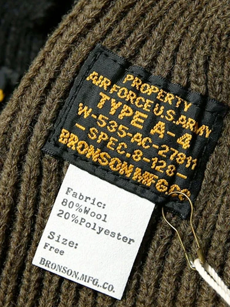 Bronson ACCESSORIES WWII USAF A-4 Watch Cap 13 Bronson ACCESSORIES WWII USAF A-4 Watch Cap