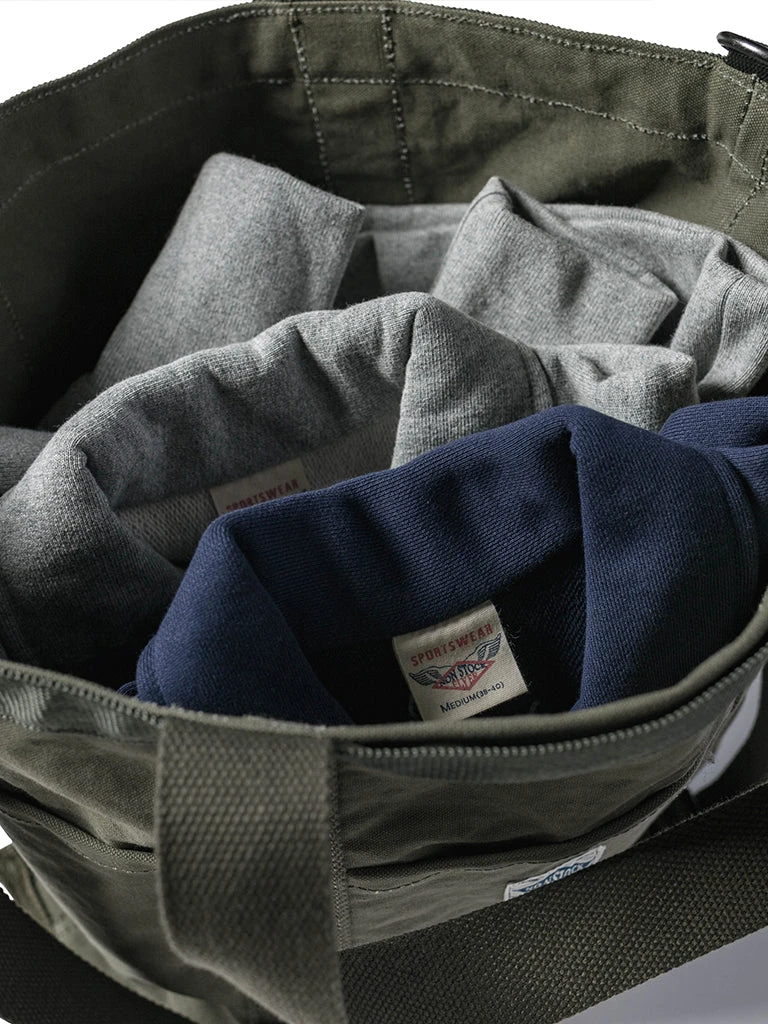 Non Stock 18 Oz Canvas Tote Bag - Olive 7 Non Stock 18 Oz Canvas Tote Bag - Olive