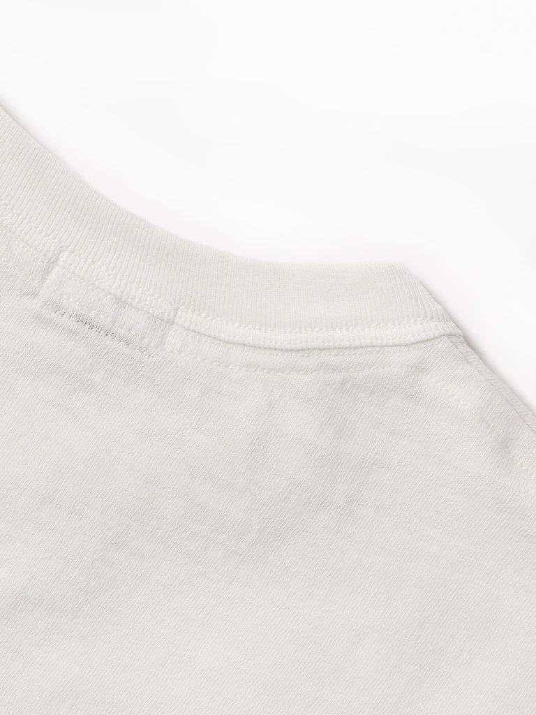 Non Stock 10.5 Oz US Cotton Tubular Gusset T-Shirt - White TOPS 14 Non Stock 10.5 Oz US Cotton Tubular Gusset T-Shirt - White TOPS