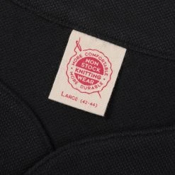 Non Stock 9.8 Oz Cotton Pique Baseball T-Shirt - Black