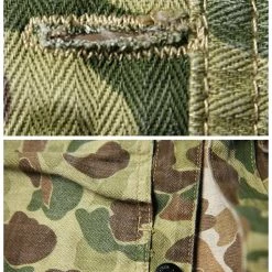 Bronson OUTERWEAR WWII USMC Type P-44 HBT Duck Hunter Camo Jacket 22 Bronson OUTERWEAR WWII USMC Type P-44 HBT Duck Hunter Camo Jacket