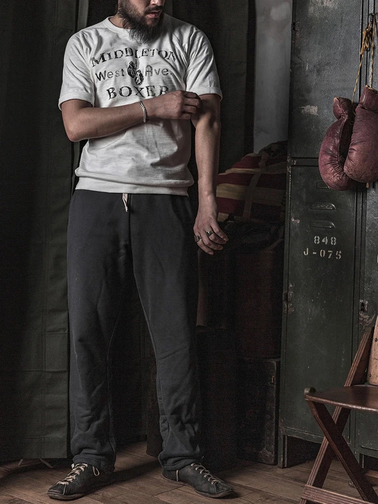 Bronson Back In Stock Heavy Duty Boxer Physical Training T-Shirt - White 8 Bronson Back In Stock Heavy Duty Boxer Physical Training T-Shirt - White