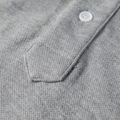 Non Stock NEW ARRIVALS 9.8 Oz Cotton Pique Baseball T-Shirt - Gray