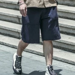 Non Stock Vietnam War OG107 Fatigue Utility Shorts - Navy