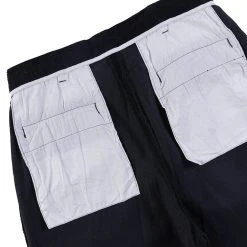 Non Stock BOTTOMS 12.5 Oz 8 Wale Corduroy Trousers - Black