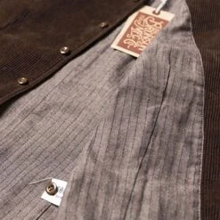 Bronson OUTERWEAR 1910s Retro Corduroy Vest