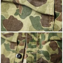 Bronson OUTERWEAR WWII USMC Type P-44 HBT Duck Hunter Camo Jacket 23 Bronson OUTERWEAR WWII USMC Type P-44 HBT Duck Hunter Camo Jacket
