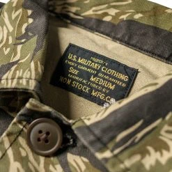 Non Stock NEW ARRIVALS Golden Tiger Camouflage Shirt 28 Non Stock NEW ARRIVALS Golden Tiger Camouflage Shirt