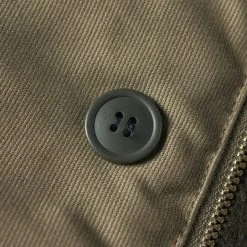 Bronson OUTERWEAR 1940s USN 3rd Type N-1 Woolen Deck Jacket - Khaki Stencil