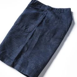 Bronson 1940s WWII USN 10.5 Oz Denim Dungaree Deck Shorts Back In Stock