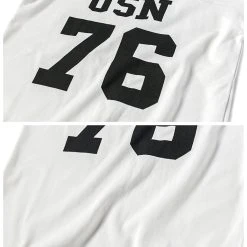 Bronson US Naval Football T-Shirt - White