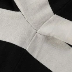 Non Stock 9 Oz Wide Striped Long Sleeve T-Shirt