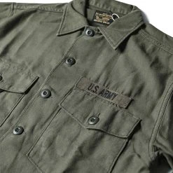 Non Stock Vietnam War US Army OG107 Fatigue Utility Shirt - Plain BEST SELLERS