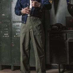 Bronson 1947 1st 838A OD7 Fatigue Utility Pants