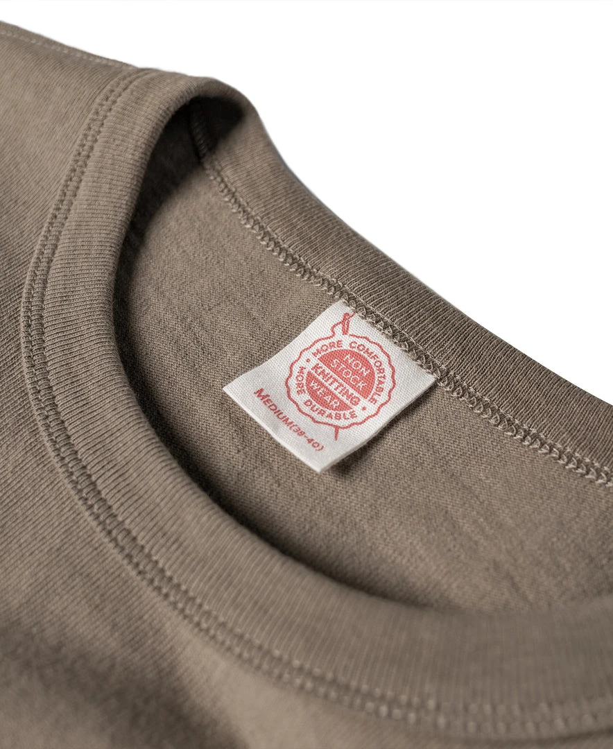 Non Stock 9.8 Oz Cotton Classic Pocket T-Shirt - Khaki 9 Non Stock 9.8 Oz Cotton Classic Pocket T-Shirt - Khaki