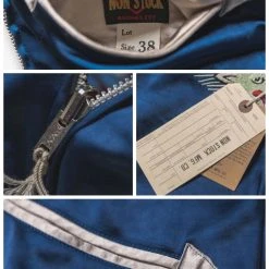 Non Stock 1950s Reversible Acetate Souvenir Jacket - Dragon Tiger Falcon OUTERWEAR