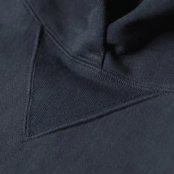 Bronson TOPS 21 Oz Military Academy Reverse Weave Hoodie - Black