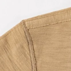 Non Stock TOPS 10.5 Oz US Cotton Tubular Gusset T-Shirt - Sand 31 Non Stock TOPS 10.5 Oz US Cotton Tubular Gusset T-Shirt - Sand