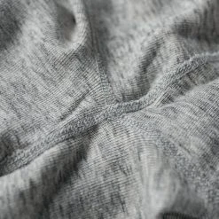 Bronson 14 Oz Side Closing Henley T-Shirt - Gray