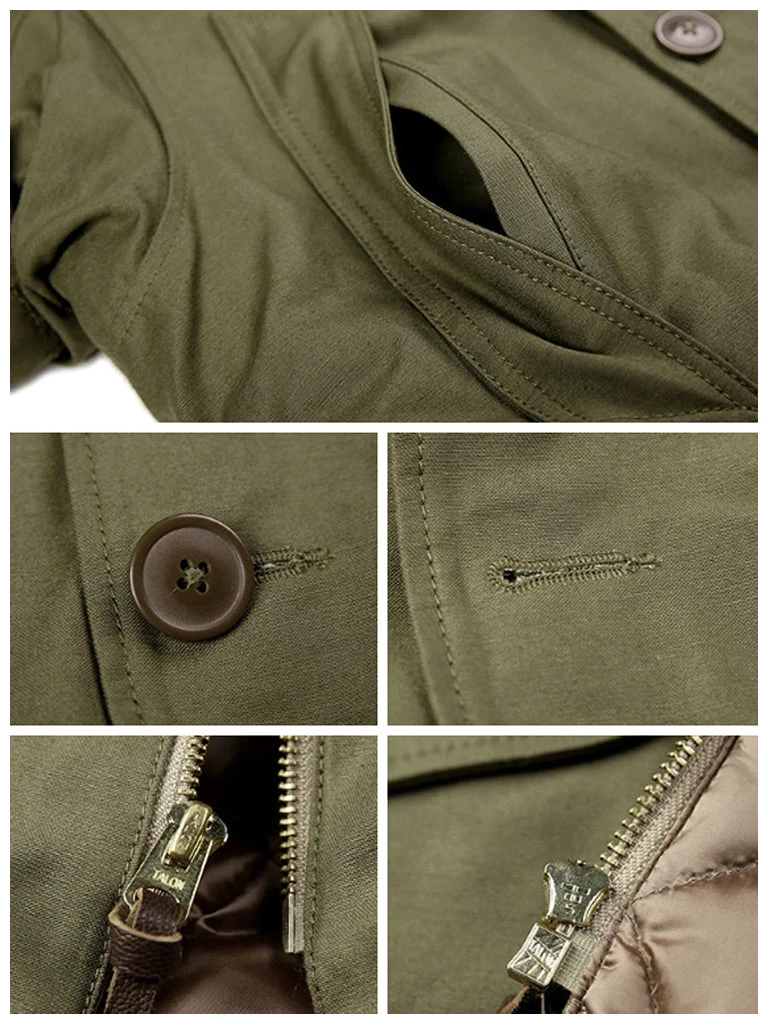 Bronson OUTERWEAR US Army Air Forces Type B-9 Flight Down Parka 12 Bronson OUTERWEAR US Army Air Forces Type B-9 Flight Down Parka