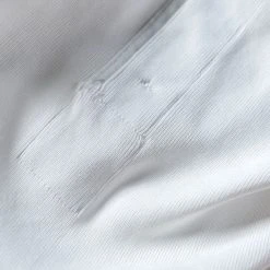 Bronson 14 Oz Side Closing Henley T-Shirt - White Long Sleeve T-Shirts 24 Bronson 14 Oz Side Closing Henley T-Shirt - White Long Sleeve T-Shirts