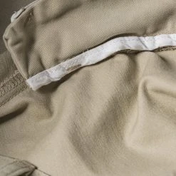 Non Stock BEST SELLERS 1930s IVY Style Double Pleated Chino Trousers - Khaki