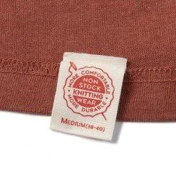 Non Stock 9 Oz US Cotton Tubular T-Shirt - Orange Red TOPS