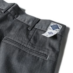 Non Stock Classic Straight Leg Double Pleated Shorts - Gray