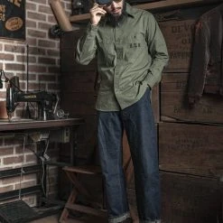 Bronson U.S.N. N-3 Utility Shirt NEW ARRIVALS 26 Bronson U.S.N. N-3 Utility Shirt NEW ARRIVALS