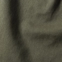 Non Stock Classic Straight Leg Double Pleated Shorts - Olive