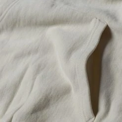 Bronson 21 Oz Military Academy Reverse Weave Hoodie - White TOPS