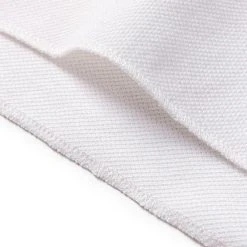 Non Stock 9.8 Oz Cotton Pique Baseball T-Shirt - White