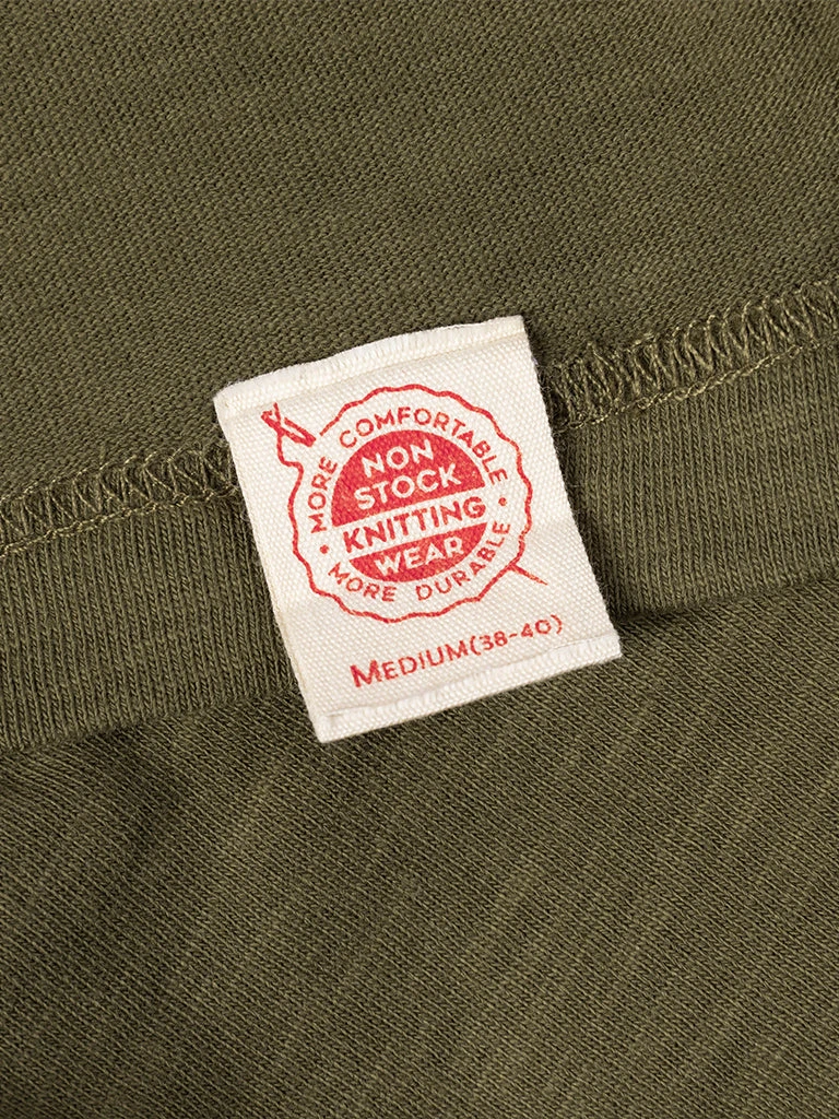 Non Stock 10.5 Oz US Cotton Tubular Gusset T-Shirt - Green 18 Non Stock 10.5 Oz US Cotton Tubular Gusset T-Shirt - Green