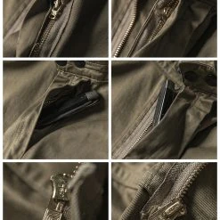 Bronson OUTERWEAR US Army M-42 Airborne Paratrooper Field Jacket