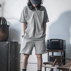 Non Stock 15 Oz French Terry Sweat Shorts - Gray NEW ARRIVALS