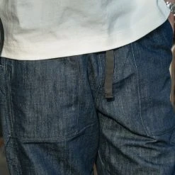 Non Stock NEW ARRIVALS Loose Climbers' Pants - Denim Blue