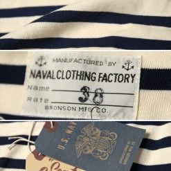 Bronson Breton Stripe Long Sleeve T-Shirt Back In Stock