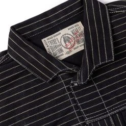 Bronson 1878 Wabash One Pocket Stripe Denim Jacket