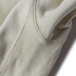 Bronson 21 Oz Military Academy Reverse Weave Hoodie - White TOPS